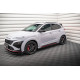 Body kit a vizuálne doplnky MAXTON DESIGN difuzorji stranskih pragov + flapsi za Hyundai Kona N Mk1, sijajno črna, V1 | race-shop.si
