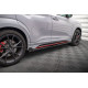 Body kit a vizuálne doplnky MAXTON DESIGN difuzorji stranskih pragov + flapsi za Hyundai Kona N Mk1, sijajno črna, V1 | race-shop.si