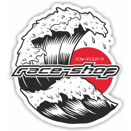 Nalepke Sticker race-shop Japan Wave | race-shop.si