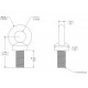 Varnostni pasovi in dodatna oprema Oko za pritrditev jermena 7/16 UNF, 23mm (4pcs) | race-shop.si