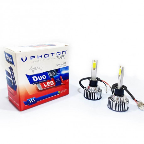 Bulbs and xenon lights PHOTON DUO SERIES H1 LED žarometi 12-24V / P14.5s 6000Lm (2 kosa) | race-shop.si