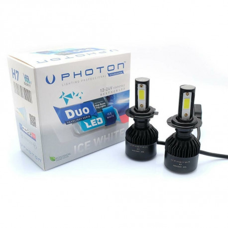 Bulbs and xenon lights PHOTON DUO SERIES H7 LED žarometi 12-24V / PX26d 6000Lm (2 kosa) | race-shop.si