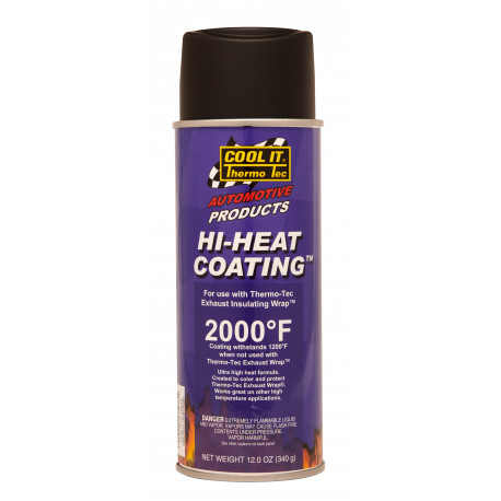 Temperaturno odporni premazi Premaz Hi-Heat Thermotec, črna | race-shop.si