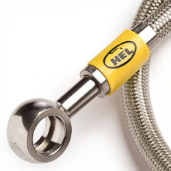 Teflon braided brake hose HEL Performance for Kia Rio, 01- 05 1,5