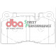 Zavorne ploščice DBA REAR PADS DBA Street Performance DB2073SP | race-shop.si