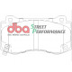 Zavorne ploščice DBA REAR PADS DBA Street Performance DB2259SP | race-shop.si
