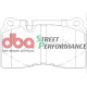 Zavorne ploščice DBA FRONT PADS DBA Street Performance DB2228SP | race-shop.si