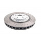 Zavorne ploščice DBA DBA 5000 series Crossed Drilled & Dimpled Silver Hat DBA53002SLVXD (2 pcs) | race-shop.si