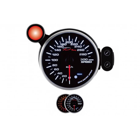 Merilne naprave 80 mm in večje Programmable Speedometer DEPO 115mm | race-shop.si