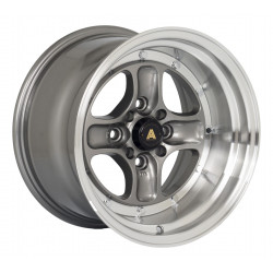 Autostar Classic platišče 15X9 4X100/4X114 73,1 ET0, Gun Metal