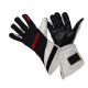 Rokavice Dirkalne rokavice RRS Virage 2 FIA (z zunanjimi šivi) črna/rdeča | race-shop.si