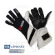 Rokavice Race gloves RRS Virage 2 FIA (outside stitching) black | race-shop.si