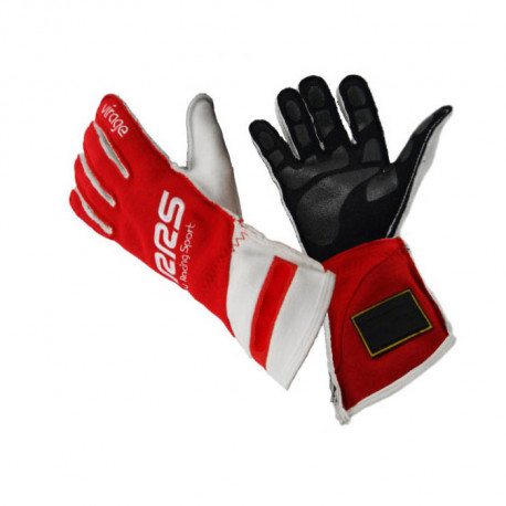 Rokavice Race gloves RRS Virage 2 FIA (outside stitching) red | race-shop.si