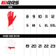Rokavice FIA dirkalne rokavice RRS VIRAGE 2 (zunanji šivi), bela | race-shop.si