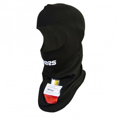Balaklave RRS Odprta podkapa (balaclava) z FIA homologacijo 8856-2018 ČRNA | race-shop.si