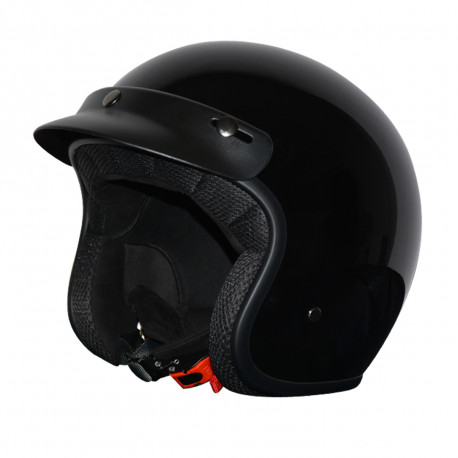 Odprte čelade Helmet Open face 22-05 CE Gloss Black | race-shop.si