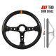Volani 3-kraki volanski obroč RRS Carbon 90, 350mm, karbon, debelina 37/29mm, 90mm zamik, karbon/črna/oranžna | race-shop.si