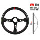Volani RRS Karbonski volan 3, črno-rdeča, odmik 90 mm, premer 350 mm, ročaj 32/28 mm | race-shop.si