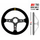 Volani Steering wheel RRS Corsa 3, 350mm, suede,grey spokes, 90mm deep dish | race-shop.si