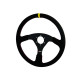Volani Steering wheel RRS veloce steering wheel - flat 350 - black suede 32/28mm | race-shop.si