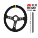 Volani 3-kraki volanski obroč RRS Carbon, 350mm, semiš, brez zamika, črna/karbon/rumena | race-shop.si