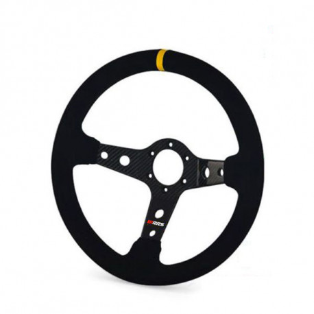Volani Steering wheel RRS Carbon, 350mm, suede, flat | race-shop.si