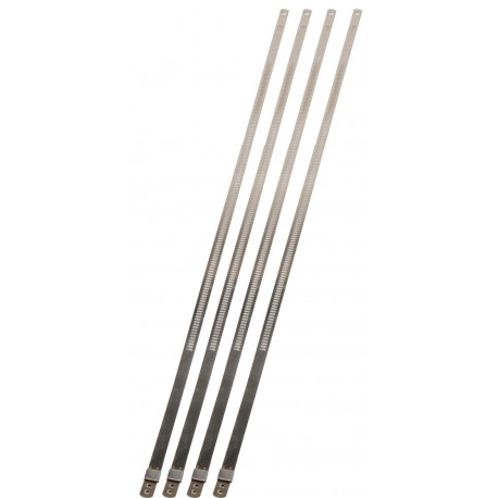 Ovoji za izpušne pline DEI 10209 stainless steel locking ties, 35cm | race-shop.si