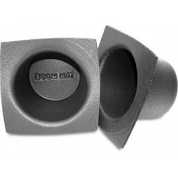 DEI 50311 speaker baffles, round 10 cm slim (6.3 cm depth)