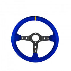 Steering wheel RRS Corsa,350mm, Faux leather, dished 90