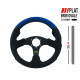 Volani Steering wheel RRS RACER flat 320mm - blue suede | race-shop.si