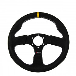 Steering wheel RRS Apex, 330mm, suede, flat