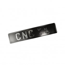 License plates CNC71