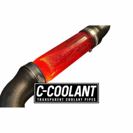 Transparent coolant pipes C-COOLANT - Prozorne cevi za hladilno tekočino, velike (36mm) | race-shop.si