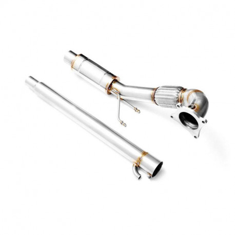 A3 Downpipe for AUDI A3 8P 1.8, 2.0 TFSI + SILENCER | race-shop.si