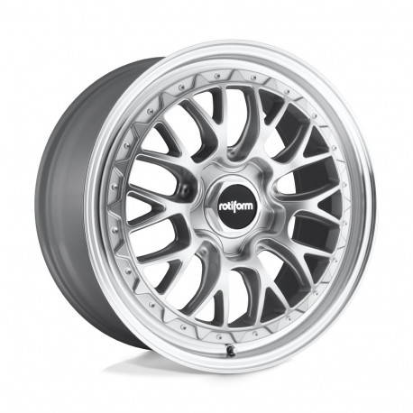 Rotiform aluminum wheels Rotiform R155 LSR platišče 19x10 5x112 66.56 ET35, Gloss Silver | race-shop.si