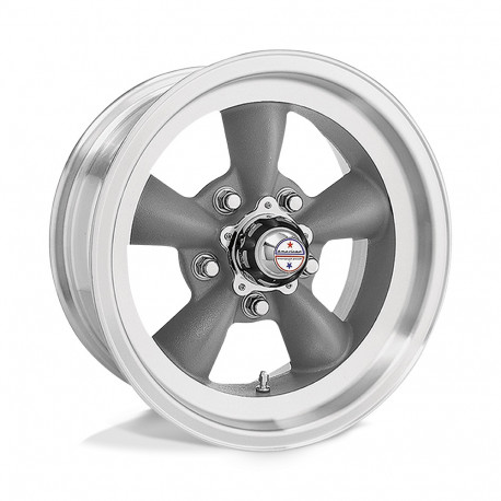 American Racing aluminum wheels American Racing Vintage VN105 TORQ THRUST D platišče 15x8 5x114.3 83.06 ET1, Torq Gray | race-shop.si