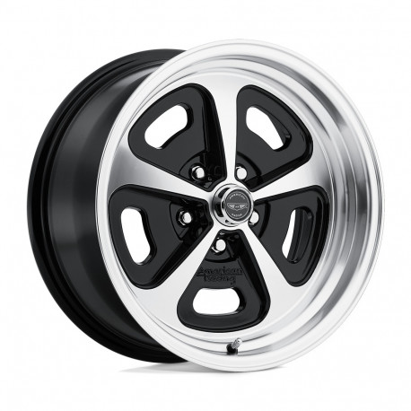American Racing aluminum wheels American Racing Vintage VN501 500 MONO CAST platišče 17x8 5x120.65 72.56 ET0, Gloss Black | race-shop.si