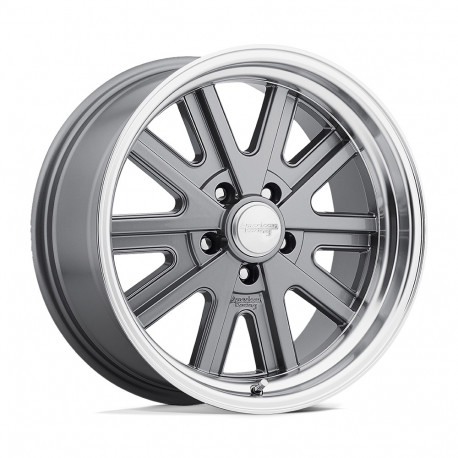 American Racing aluminum wheels American Racing Vintage VN527 427 MONO CAST platišče 17x8 5x114.3 76.5 ET0, Mag Gray | race-shop.si