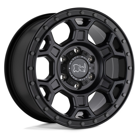 Black Rhino aluminum wheels Black Rhino MIDHILL platišče 16x8 6x130 84.1 ET45, Matte Black | race-shop.si
