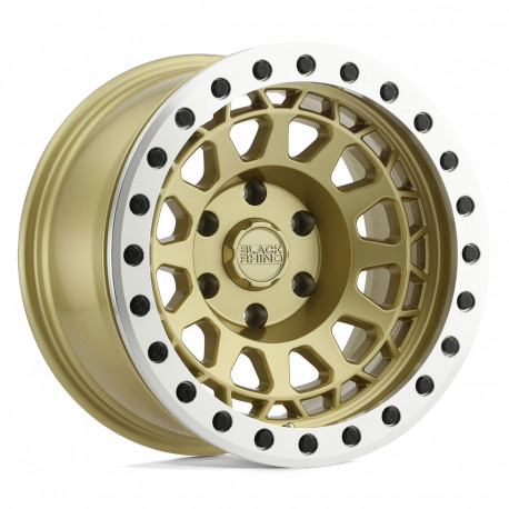 Black Rhino aluminum wheels Black Rhino PRIMM BEADLOCK platišče 17x8.5 6x139.7 112.1 ET-30, Matte Gold | race-shop.si