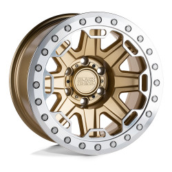 Black Rhino RIFT BEADLOCK platišče 17x8.5 6x139.7 112.1 ET0, Matte Gold