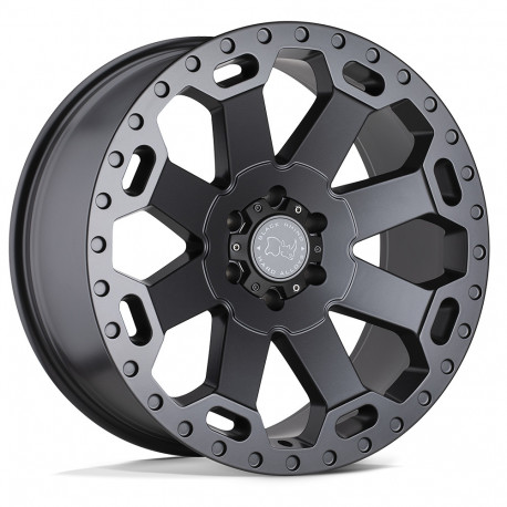 Black Rhino aluminum wheels Black Rhino WARLORD platišče 17x9 6x139.7 112.1 ET12, Matte Gun Metal | race-shop.si