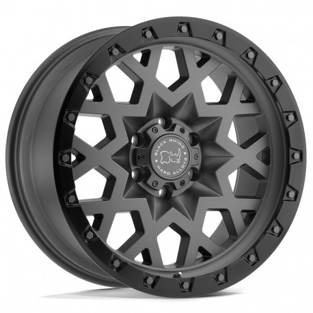 Black Rhino aluminum wheels Black Rhino SPROCKET platišče 17x9.5 6x135 87.1 ET6, Matte Gun Metal | race-shop.si