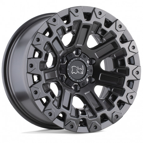 Black Rhino aluminum wheels Black Rhino OZARK platišče 17x9.5 6x120 67.06 ET12, Gloss Gun Metal | race-shop.si
