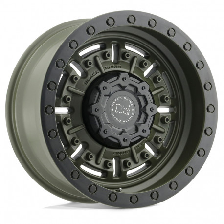 Black Rhino aluminum wheels Black Rhino ABRAMS platišče 18x9.5 5x127 71.5 ET-18, Olive Green | race-shop.si