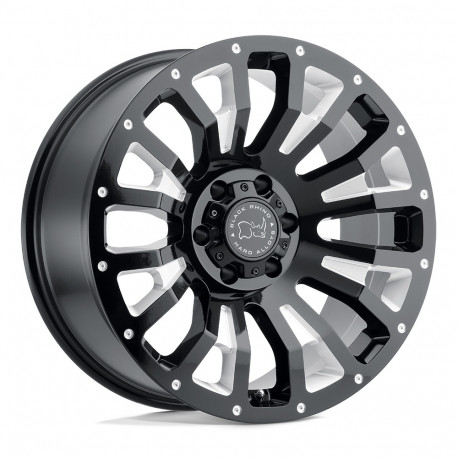 Black Rhino aluminum wheels Black Rhino PINATUBO platišče 18x9.5 6x139.7 112.1 ET-18, Gloss Black | race-shop.si
