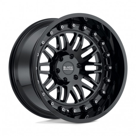 Black Rhino aluminum wheels Black Rhino FURY platišče 20x11.5 6x139.7 112.1 ET-44, Gloss Black | race-shop.si