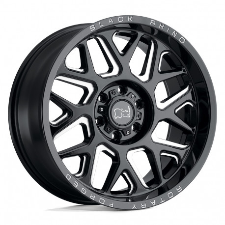 Black Rhino aluminum wheels Black Rhino REAPER platišče 20x11.5 8x180 125.1 ET-44, Gloss Black | race-shop.si