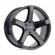 Black Rhino aluminum wheels Black Rhino FARO platišče 20x9 6x114.3 76.1 ET20, Metallic Black | race-shop.si