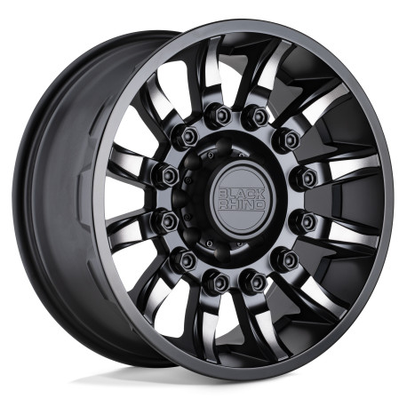 Black Rhino aluminum wheels Black Rhino MISSION platišče 20x9 8x165.1 122.4 ET-18, Matte Black | race-shop.si